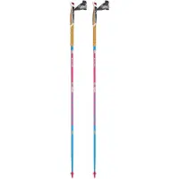TSL Outdoor - Bastones de trail/running - Trail C4 Cork Cross Flamingo Sht - Talla 120 cm - Rosa