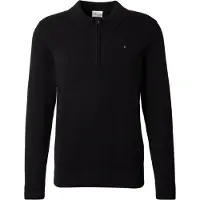 No-excess Pullover Polo Half Zipper Solid Knit Black Talla: XXL | Polos Outlet | Hombre | Negro