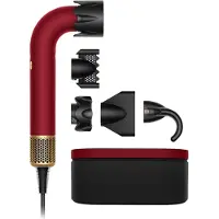 Dyson Secador de pelo Supersonic r Liso+Ondulado (Red velvet/Gold)