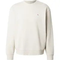 Calvin Klein Ls Eu 350terry Badge Sweatshirt Oatmeal Talla: M | Jerséis Outlet | Hombre