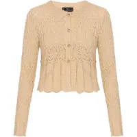 Faina Cárdigan 'Festive' beige
