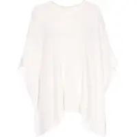 Usha WHITE LABEL Capa 'Minimalistic' blanco lana