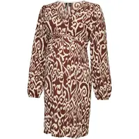 Vero moda Maternity Vestido 'VMMFriga' beige / marrón