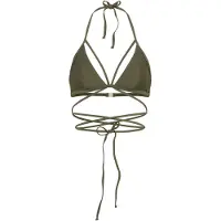 LASCANA Top de bikini oliva