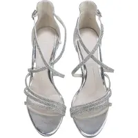 Buffalo Zapatos con plataforma 'Makai' plata