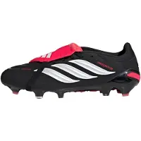 Adidas adidasBota de fútbol con lengüeta plegable PREDATOR PRO césped natural seco 38 2/3 Core Black / Cloud White / Lucid Red Unisex