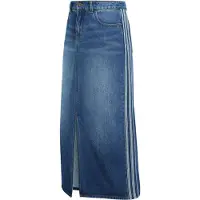 Adidas Originals adidasFALDA DE TUBO VAQUERA 3 STRIPES 32 Blue Denim Mujer