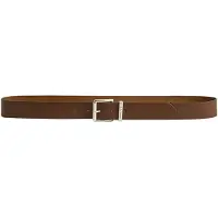 Gant para hombre. 9940157 Cinturón de piel Logo marrón (90 cm), Casual, Clásico, outlet 2026.