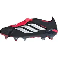 Adidas adidasBota de fútbol con lengüeta plegable PREDATOR ELITE césped natural húmedo 38 Core Black / Cloud White / Lucid Red Unisex