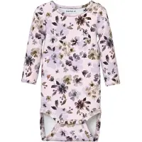 Name it Pijama entero/body brocado / lila pastel / lila oscuro / rosa