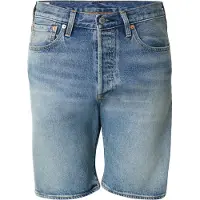 Levi's para hombre. 36512-0281 Pantalones cortos vaqueros 501 Original azul claro (31/9), Casual, Algodón, Denim, outlet 2026.