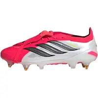 Adidas Zapatillas de fútbol 'Predator Elite' púrpura / negro / plata