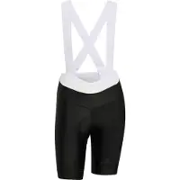 Adidas - Women's Essential Bib - Pantalones de ciclismo size L, negro/blanco