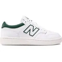 New Balance Zapatillas deportivas bajas '480' verde oscuro / blanco
