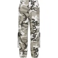 Brandit Pantalón cargo antracita / color barro / caqui / blanco