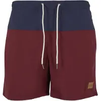 Urban Classics Bermudas navy / borgoña