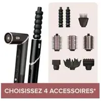 Shark Moldeador multifunción FlexStyle | Set personalizable en Negro | HD400EU | de SharkNinja