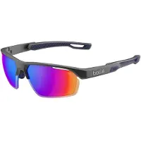 Bolle - Gafas de sol - Victus Pro Titanium Matte - Volt+ Ultraviolet Polarized - Talla M - Negro