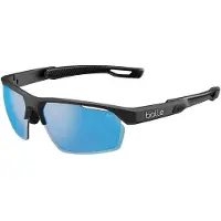 Bolle - Gafas de sol - Victus Pro Black Matte - Sky Blue Polarized - Talla M - Negro