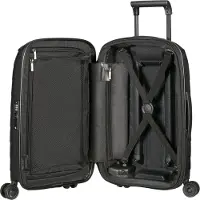 Samsonite Attrix 4 ruedas Maleta de cabina 55 cm Con asa expansible gris
