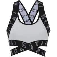 MOROTAI Sujetador deportivo gris claro / negro / blanco
