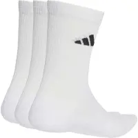 Adidas adidasCALCETINES CLÁSICOS ACOLCHADOS SPORTSWEAR (3 PARES) 43-45 White / White / Black Unisex