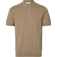 Selected Camiseta 'SLHBerg' marrón claro