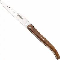 Laguiole En Aubrac Queen Bee, Full Handle, Teak Wood, navaja, 12 cm