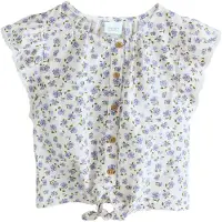 Next Blusa kiwi / lila / blanco