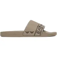 EA7 unisex. 7X000110_AF15128 Chanclas Tape Slide beige (41), Plano, Ninguno, Beachwear, PVC, outlet 2026.