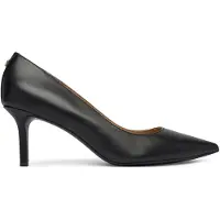 Ralph Lauren para mujer. 802P09031001 Zapatos de Piel Lanette negro (39), 5 a 8cm, Ninguno, Casual, Fiesta, Clásico, Lauren Ralph Lau