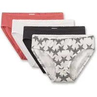 Sanetta Calzoncillo gris / coral / negro / blanco