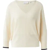 Comma Pullover Offwhite Talla: S | Sudaderas con Capucha Outlet | Mujer | Blanco