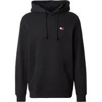 Tommy Hilfiger Sudadera 'Tommy Badge Brushed' negro