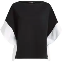 Karl Lagerfeld Blusa negro / blanco