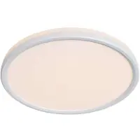 Nordlux Lámpara de techo LED Liva Smartlight, 20W, IP54, blanca, con luz de color regulable