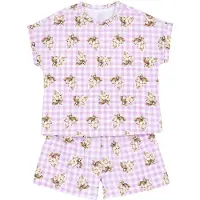 Chicco Pijama beige / rosa / blanco