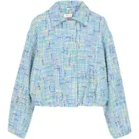 IZIA Chaqueta de entretiempo aqua / amarillo