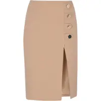Faina Falda beige oscuro