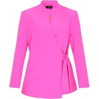 Faina Blazer rosa neón