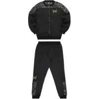 TAPOUT Chándal 'Roots Taptrack' azul oscuro / verde / negro