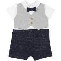 Chicco Mono azul oscuro / gris claro / blanco