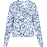Usha Cárdigan azul / mezcla de colores
