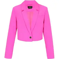 Faina Blazer 'Festive' rosa neón