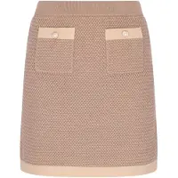 Faina Falda beige / beige oscuro