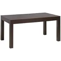 Szynaka Meble Mesa de comedor Venus, extensible, para 6 personas, dimensiones 160x76x90 cm, color blanco