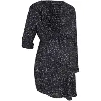 Bonprix Vestido navy / blanco