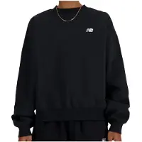 New Balance - Women's Sport Essentials Fleece Crew - Jerséis size XL, negro
