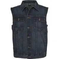 Urban Classics Chaleco azul denim