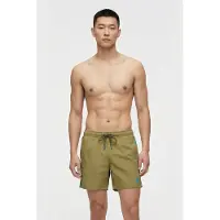 Arena Men's Pro-file Beach Boxer Logo Dark Olive-turquoise Talla: S | Bañadores Outlet | Hombre | Verde